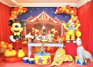 decoração circo do mickey curitiba